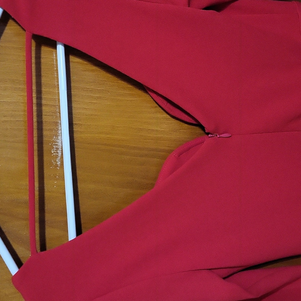 Sexy Womens Red Dress Size Xs By Express - Picture 4 of 8
